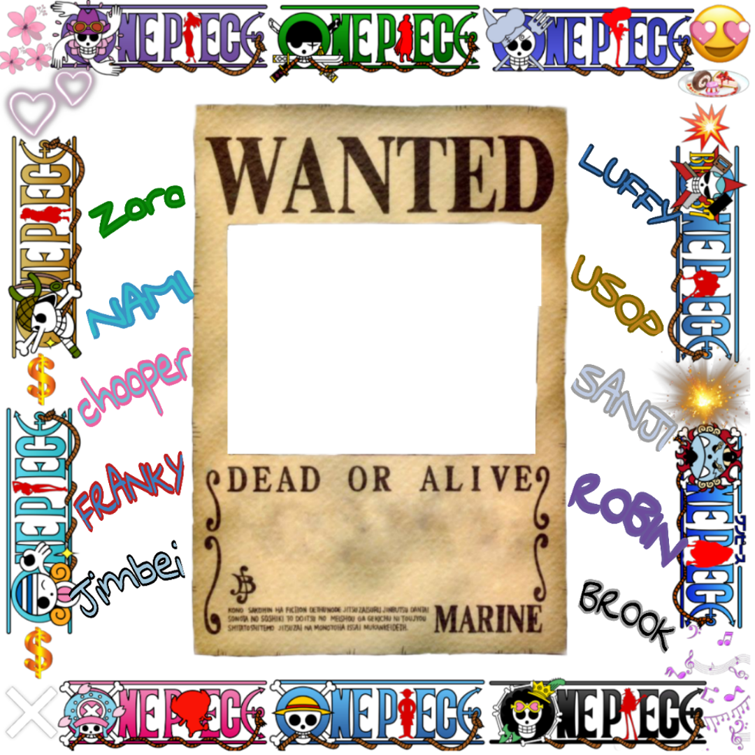 One Piece Bounty Template